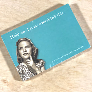 Let Me Overthink This - Sticky Note