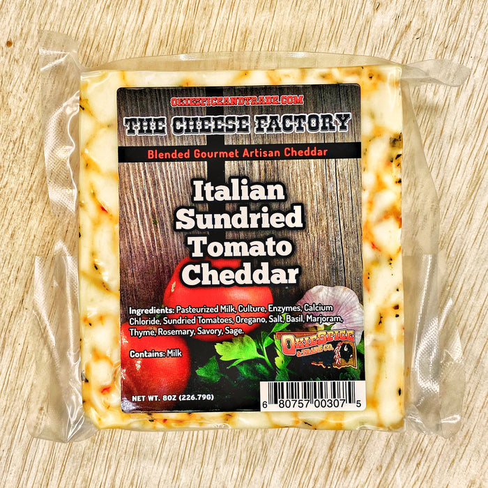 OkieSpice Artisan Cheese - Italian Sun Dried Tomato