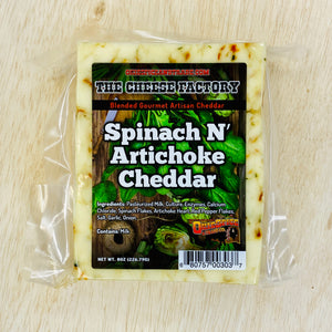 OkieSpice Artisan Cheese-Spinach Artichoke Cheddar