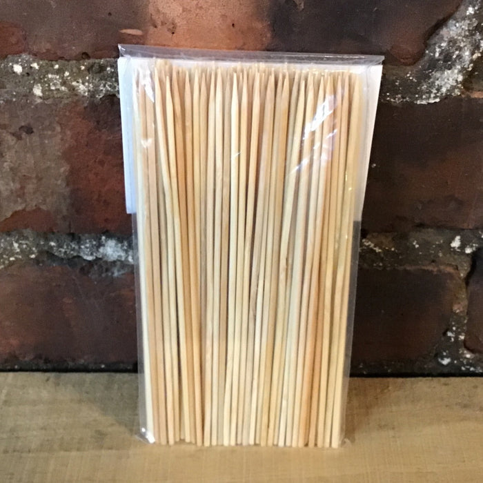 Wooden Kabob 6" Skewers (100 Pack)
