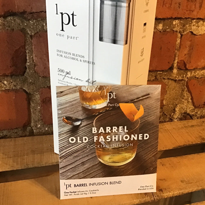 Barrel Old Fashioned Cocktail Infusion Kit - One Part (1 PT)