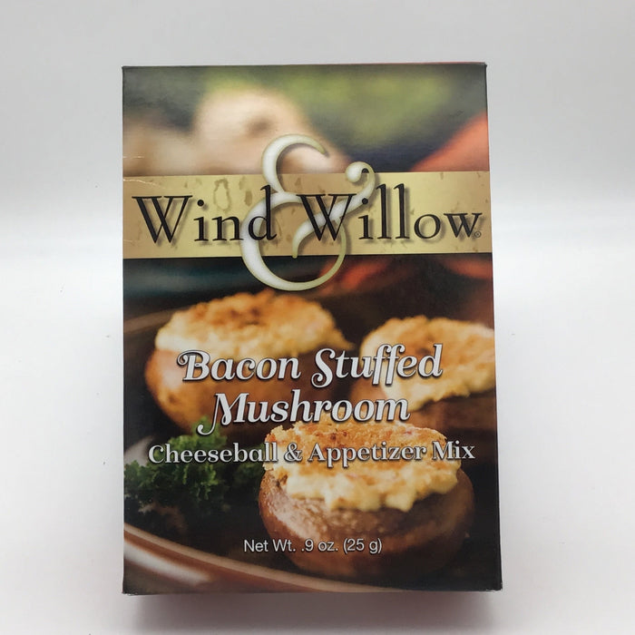 Bacon Stuffed Mushroom Cheeseball Mix - Wind & Willow