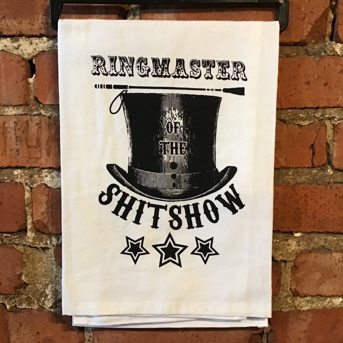 Ringmaster of The Shitshow - Kitchen Towel