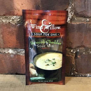 Broccoli Cheddar Soup For One - Wind & Willow